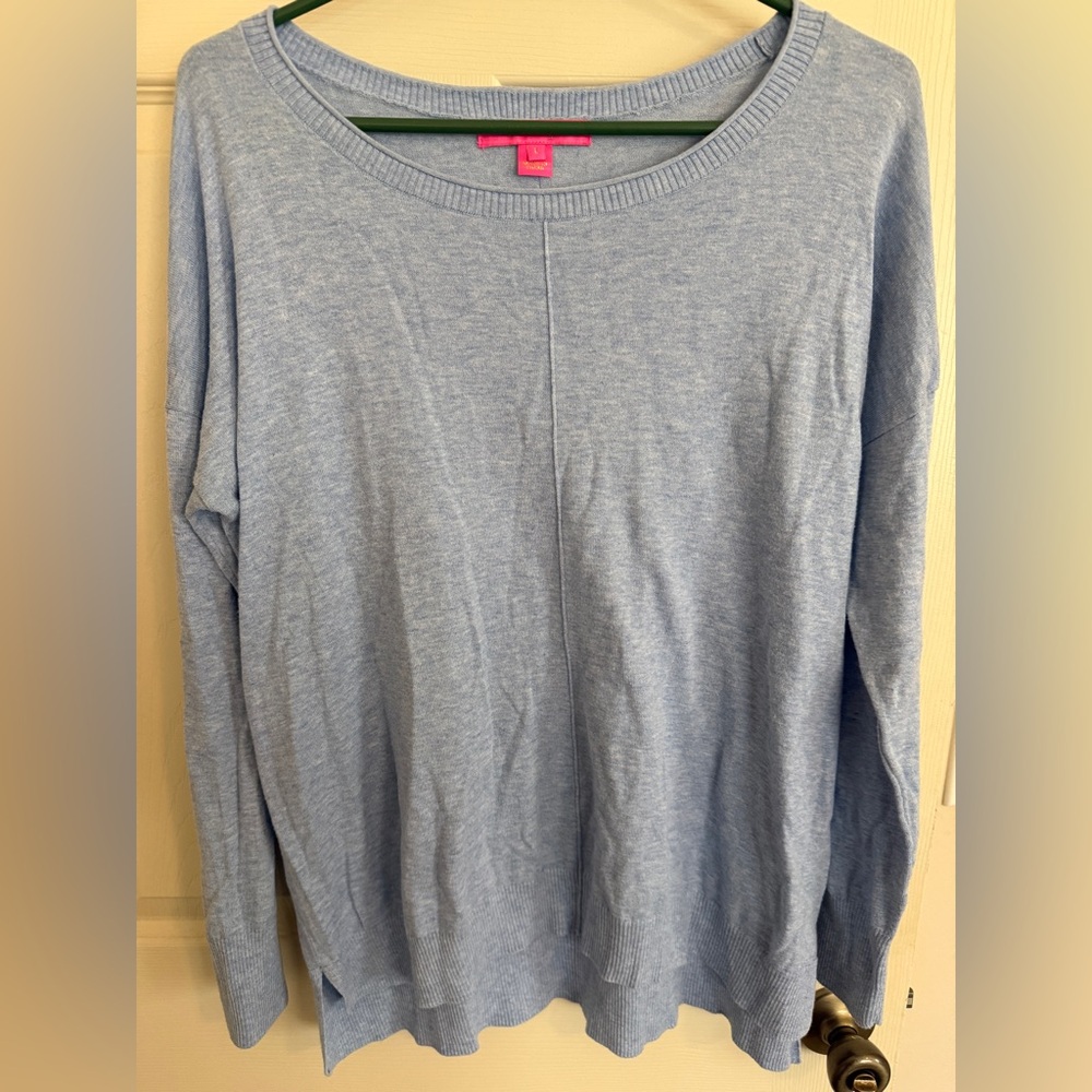 Blue Lilly Pulitzer Oversized Sweater - Size L